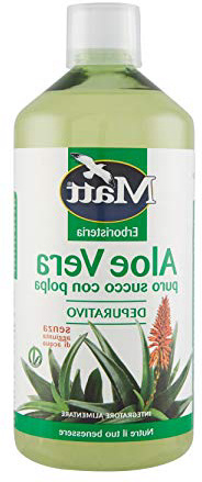 Matt Succo Depurativo di Aloe Vera da Bere - Puro al 100%, 1000 ml