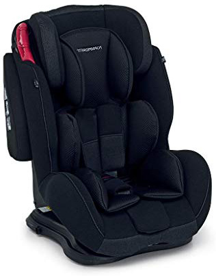 Foppapedretti Dinamyk 9-36 Seggiolino Auto, Gruppo 1/2/3 (9-36 Kg) per Bambini da 9 mesi a 12 anni circa, Nero (Carbon)