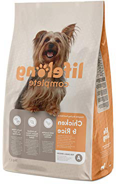 Marchio Amazon- Lifelong Complete - Alimento secco completo per cani adulti (razze di piccola taglia) ricco in pollo e riso, 1 x 3kg