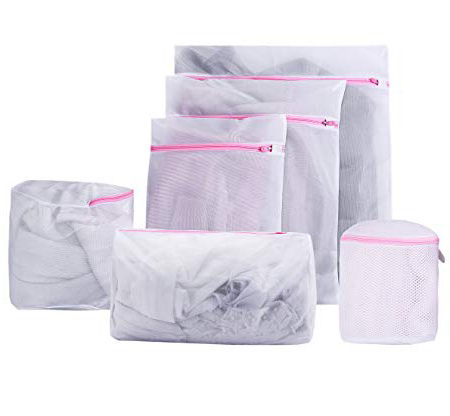 durevoli grandi sacchi per la biancheria con cordoncino durevoli Set di 2 sacchetti per la biancheria 60 x 40 cm 