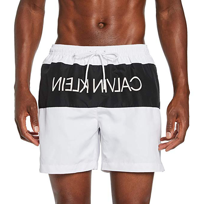 Calvin Klein Medium Drawstring-Block Costume da Bagno Uomo