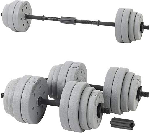 Hardcastle - Set bilanciere regolabile - argento - 30kg