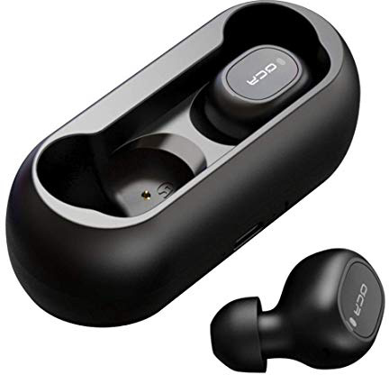 Cuffie Bluetooth, HOMSCAM Auricolari Bluetooth Senza Fili TWS Auricolari Wireless 5.0 Sportivi in Ear con Custodia da Ricarica Microfono Leggeri Stereo per Samsung iPhone Xiaomi Huawei Sony Oneplus