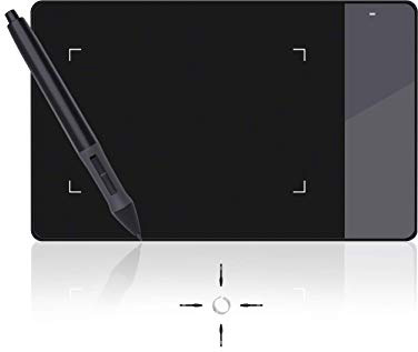 Huion® 420 OSU Tavoletta Grafica 10x5.6cm con Penna Digitale per Disegno