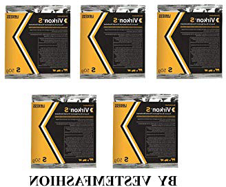 Virkon S 5 x 50g SACHETI DISINFETTANTI DEFRA Approvati Pollame, Animali, Canili