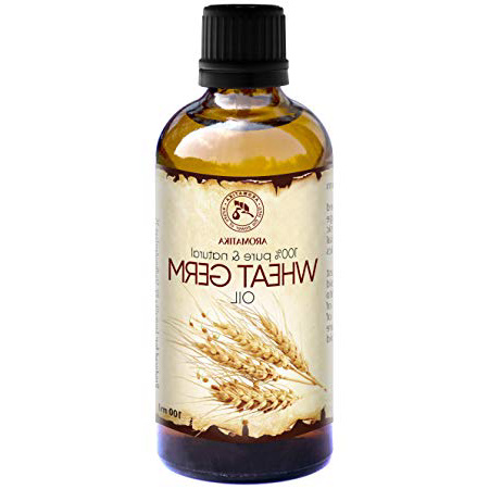 Olio di Germe di Grano 100ml - Naturale e Puro al 100% - Triticum Vulgare Germ Oil - Olio di Base - Cura per Viso - Corpo - Capelli e Pelle - uso Puro - Ottimo con Olio Essenziale - Massaggi