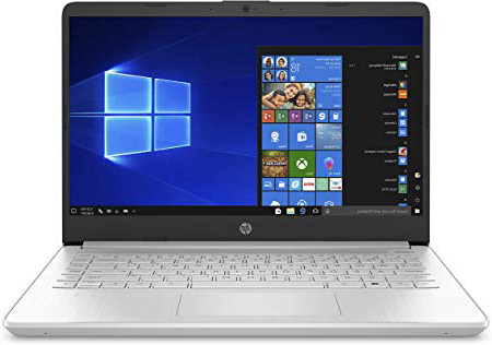 HP-PC 14s-dq0007nl Notebook PC, Core i5-8265U, 8 GB di RAM, SSD da 256, Display 14" FHD Antiriflesso IPS, Argento Naturale