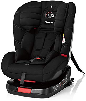 Brevi 533-259 Kimi Isofix Tt, Seggiolino Auto, Gruppo 0+/1/2 (0 - 25 Kg), Nero
