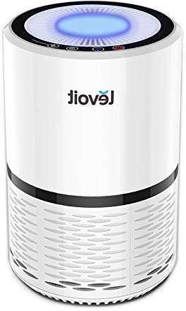 Levoit Purificatore d'Aria Casa con Filtro Hepa, Effetti Filtrazione 99,97%, Luce Notturna Regolabile, 100% Senza Ozone&Anione, Efficace per Allergie, Formaldeide, Fumi, Animali Domestici