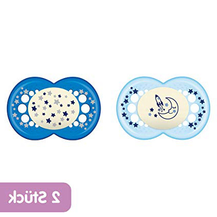 MAM 703911 - Succhietto in latice naturale, 16+ , confezione doppia, Modelli assortiti, Latice naturale