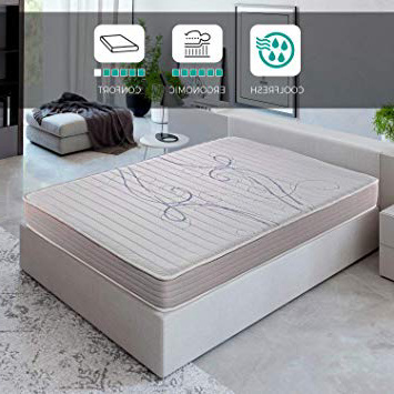 ROYAL SLEEP - Materassini viscoelastici di Massima qualità, Comfort e rigidità, Diverse Misure, Altezza 14 cm. Materasso Xfresh