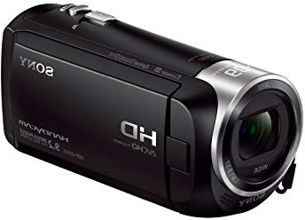 Sony HDR-CX405 Videocamera Handycam, Sensore CMOS Exmor R, 3.1 mm Retroilluminato, Obiettivo ZEISS con Zoom Ottico 30x, Nero