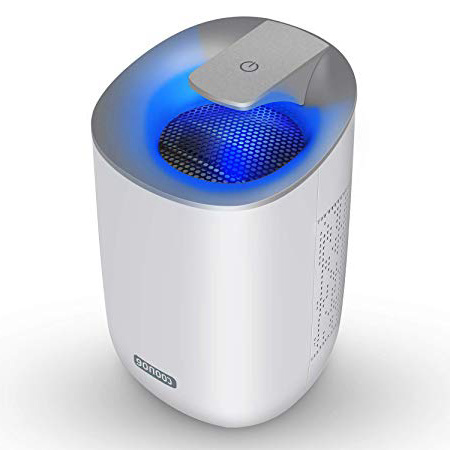 Deumidificatore Portatile COONOE Deumidificatori Elettrico Mini 600ml Silenzioso Basso Consumob 300ml/24h per Ambiente Casa Armadio Camera da Letto Ripostiglio Bagno Cucina