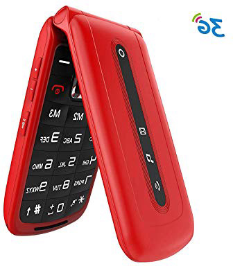 
                
                    
                    
                

                
                    
                    
                        Ushining Telefono Cellulare per anziani, Telefono Cellulare con Tasti Grandi con Pulsante SOS (Dual SIM, 2G + 3G, 2.4" Schermo) Rosso [Italia]
                    
                

                
                    
                    
                
            