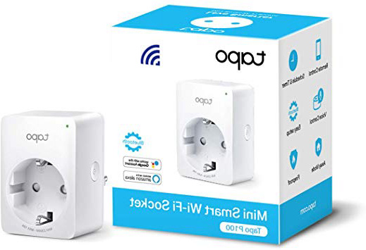 TP-Link Presa Wi-Fi Tapo P100, Smart Plug Compatibile con Alexa e Google Home, Controllo dei Dispositivi Ovunque, Nessun hub esterno necessario (presa schuko)