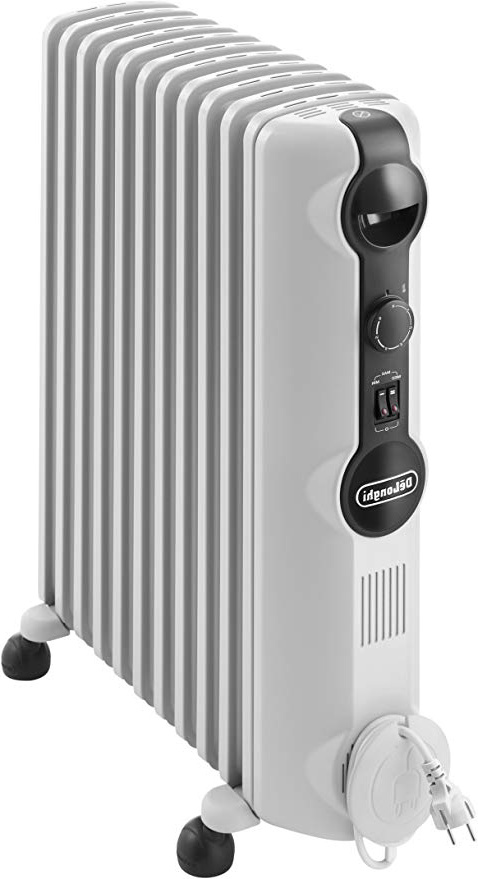 De'Longhi TRRS1120 Radiatore ad Olio Elettrico, Bianco