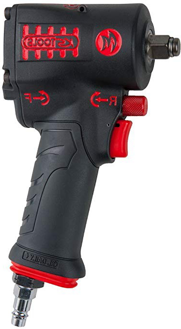 KS TOOLS 515.1270 1/2" Avvitatore ad impulsi Pneumatico miniMONSTER ad Alte Prestazioni 1.390 NM