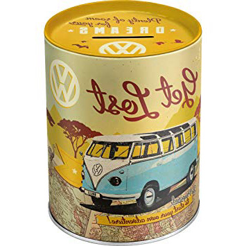 Nostalgic-Art 40361133100 Salvadanai Decorativi, Acciaio, Multicolore, 10x13x10