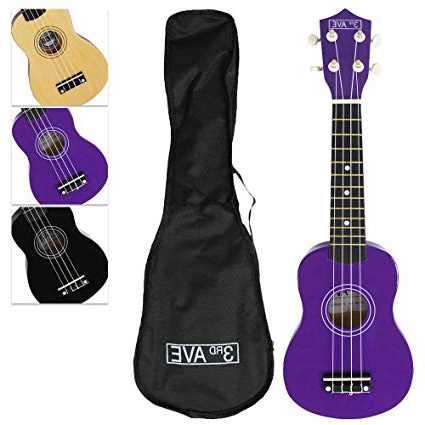 3rd Avenue STX40PU Ukulele Soprano, Viola