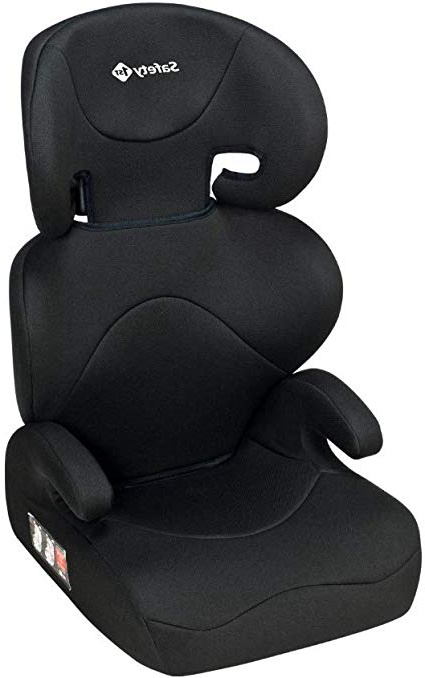 Safety 1St Road Safe Seggiolino Auto 15-36 kg, Gruppo 2/3, Per Bambini da 3.5 a 12 Anni, Reclinabile e Facile da Installare (tramite cintura di sicurezza), Nero