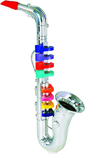Bontempi 32, 4331 - Sassofono metallizzato, L. 43 cm