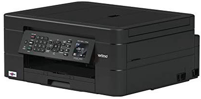 Brother MFCJ491DW Stampante Multifunzione Inkjet a Colori A4 con Connettività per Dispositivi Mobili e Wireless, Alimentatore Automatico e Display LCD da 4.5 cm 6000 x 1200 dpi, Nero