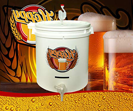 Hoppy Fermentatore 30 Litri Per Birra Ermetico Con Gorgogliatore Rubinetto Termometro