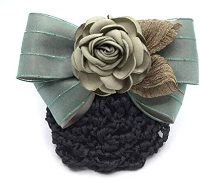 Qiyuezhuangshi01 Hairpin, Bank Hotel personale occupazione Capolino, assistente di volo dei capelli del disc infermiera netta femmina fiore artificiale tornante Headwear, multi-colore opzionale, Sple