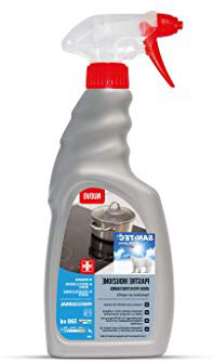 Sanitec Piastre Induzione e Vetroceramica, Detergente Specifico, Spray 500 ml