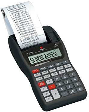 Olivetti Summa 301 calcolatrice da tavolo stand verkorker