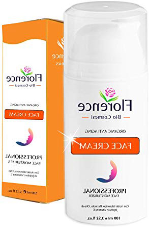 VINCITORE 2019 Bio*Crema Viso con Acido Ialuronico PURO 100 (Ingredienti BIOLOGICi/Vegani/Antirughe) +Retinolo,Vitamina C+E●ENORME 100ml●Crema Idratante/Illuminante viso e Contorno Occhi●MADE IN ITALY