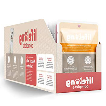 Marchio Amazon - Lifelong Alimento completo per cani adulti- Selezione di carne in gelatina 2,4 kg (24 sacchetti x 100g)