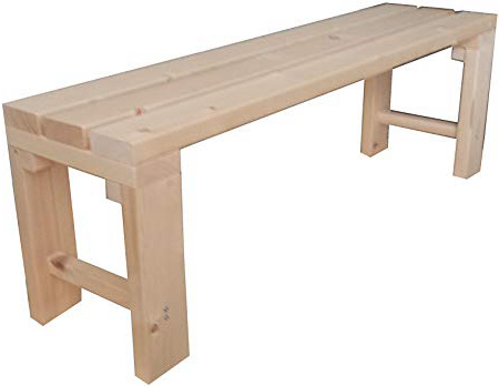 Panca panchetta panchina in legno interno esterno 150x38.5x50H cm anche su misura!