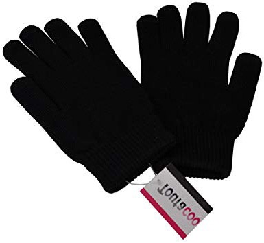 TOUTACOO, Guanti Tattili (10 dita) DI LANA Foderati per iPhone, Samsung e Touch Screen Smartphone