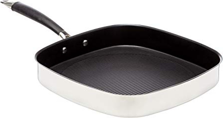 AmazonBasics - Bistecchiera in acciaio INOX, 28 cm