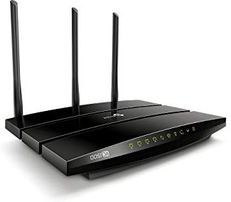 TP-Link Archer VR400 Modem Router VDSL/FTTC/FTTS/ADSL fino a 100Mbps, Wi-Fi AC1200 Dual Band 2,4/5 GHz, 3 Porte 10/100 LAN + 1 Porta 10/100/1000 WAN, USB 2.0, Rete Ospiti, Senza VoIP, Ver.2.0, Nero