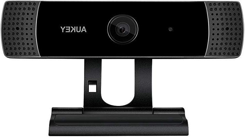 Agedate Webcam con Microfono Stereo 1080P Webcam per PC Plug And Play USB Camera Web per Videochiamate Gioca a Giochi e Lavoro a Casa Studio Conferenza Registrazione 