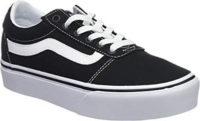 Vans Ward Platform Canvas, Sneaker Donna
